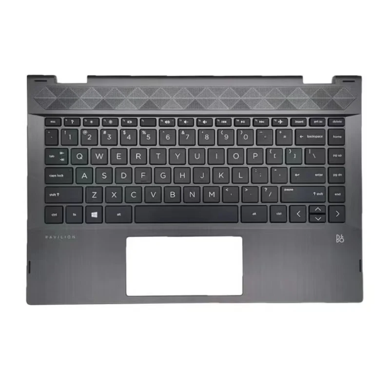 Back Cover Palmrest Case Cover C D Keyboard Bottom Case for HP Pavilion x360 Convertible 14-CD 14M-CD TPN-W131