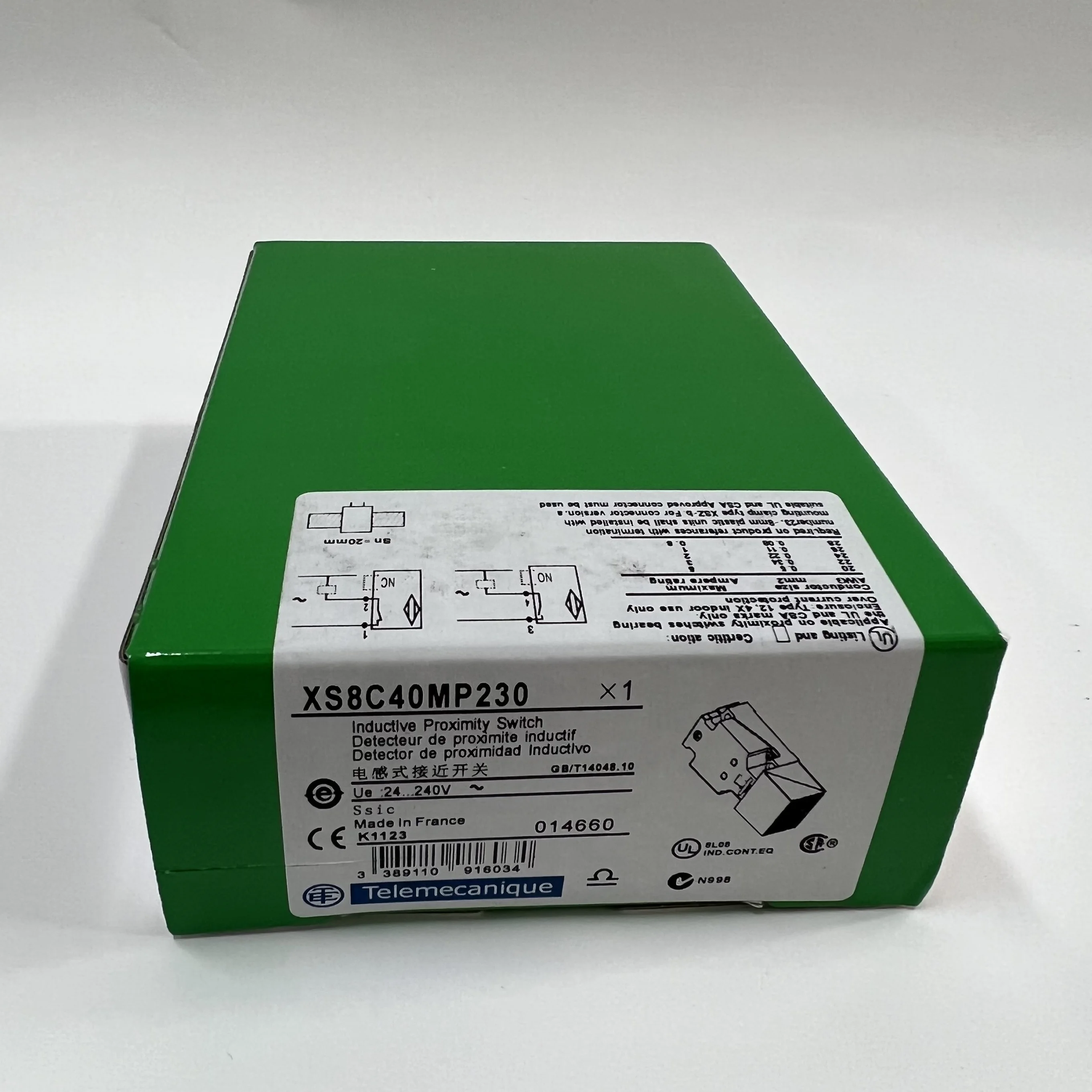 Telemecanique Inductive Proximity Switch XS8C40MP230