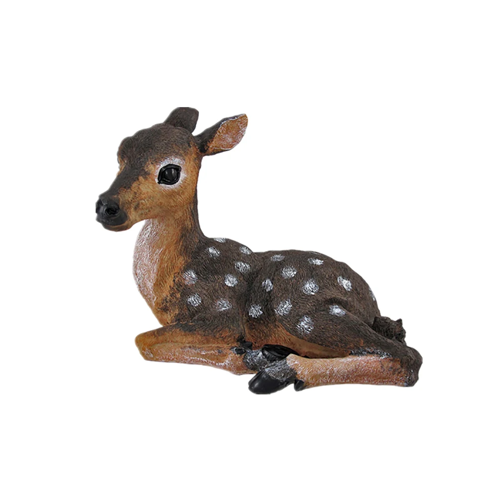 Vivid Garden Outdoor Resin Fawn Baby Deer Statue For Sale - Buy Garden Deer  Statues For Sale,Vivid Deer Statues,Resin Outdoor Deer Statues Product on  
