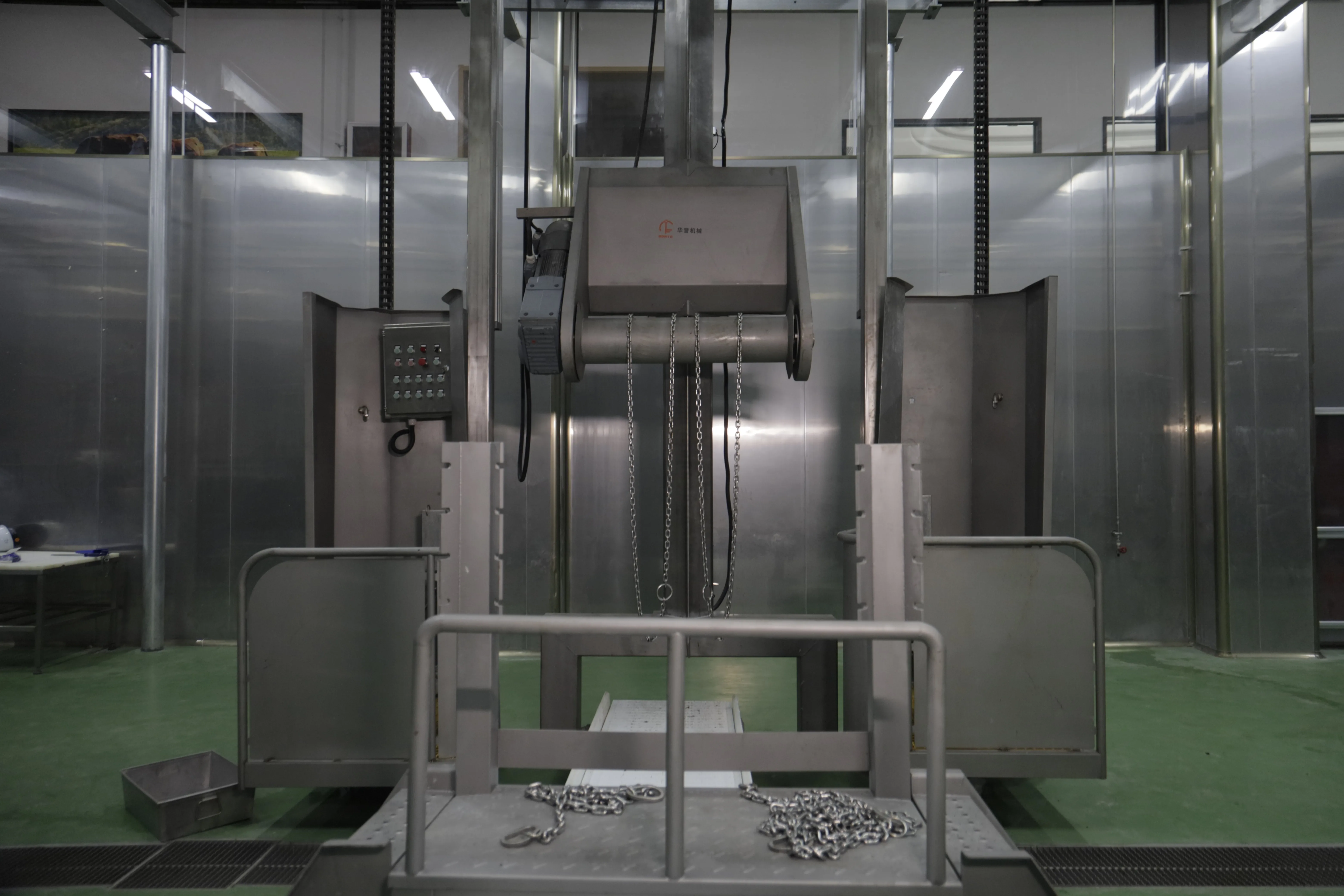 Abattoir Slaughterhouse Processing Line Machine Complete Beef Slaughter ...