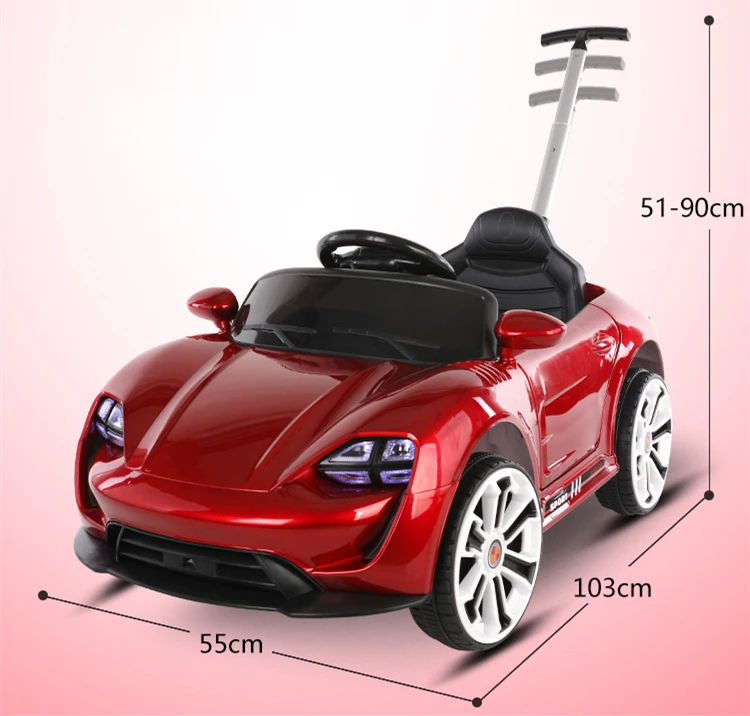 Kids Luxury Ride On Car With Open Doors /cheap Price Push Handle Remote