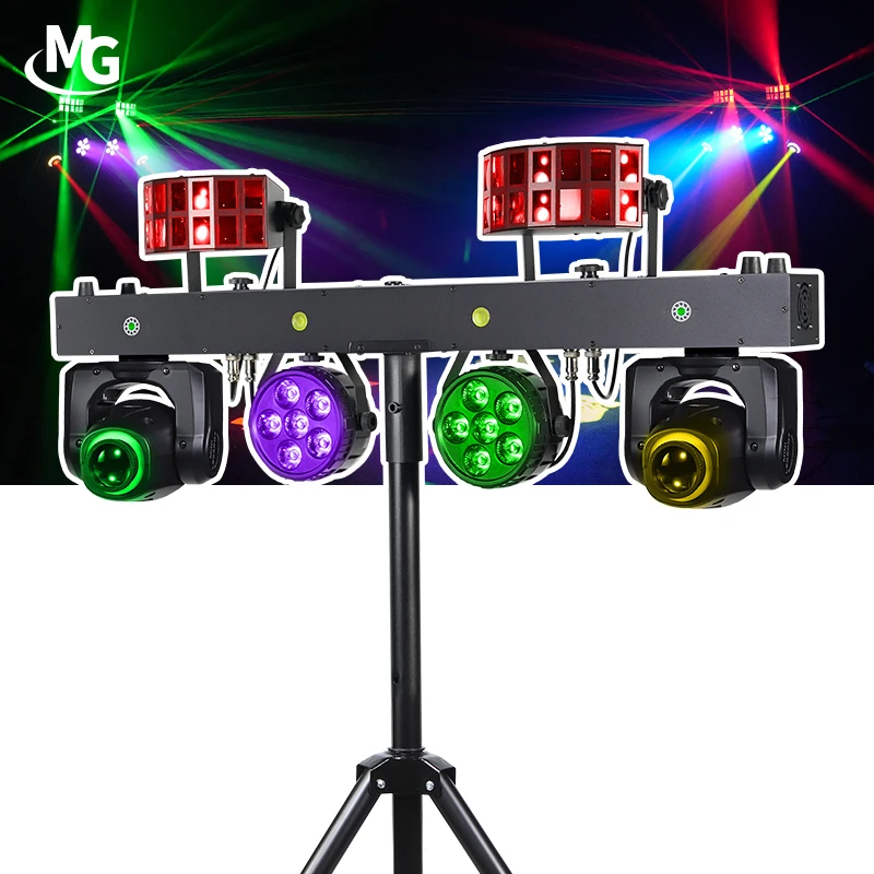 LED ムービングライト RGBW 19×15w 2台セット 19*15W RGBW 4in1ズーム