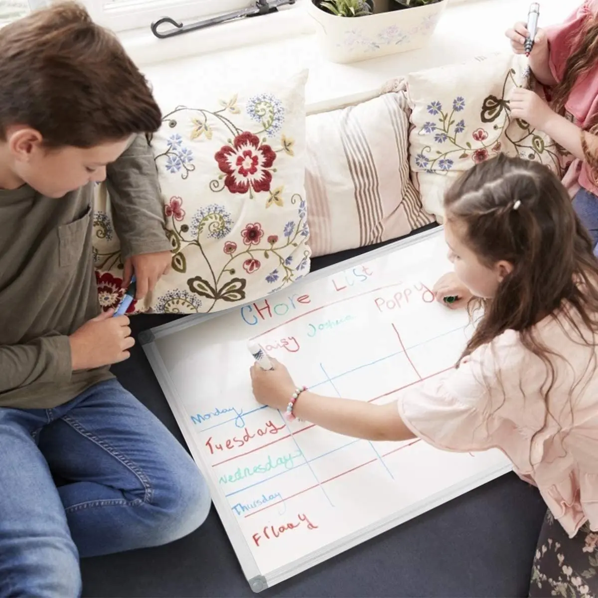 Высококачественная магнитная доска для класса с алюминиевой рамкой