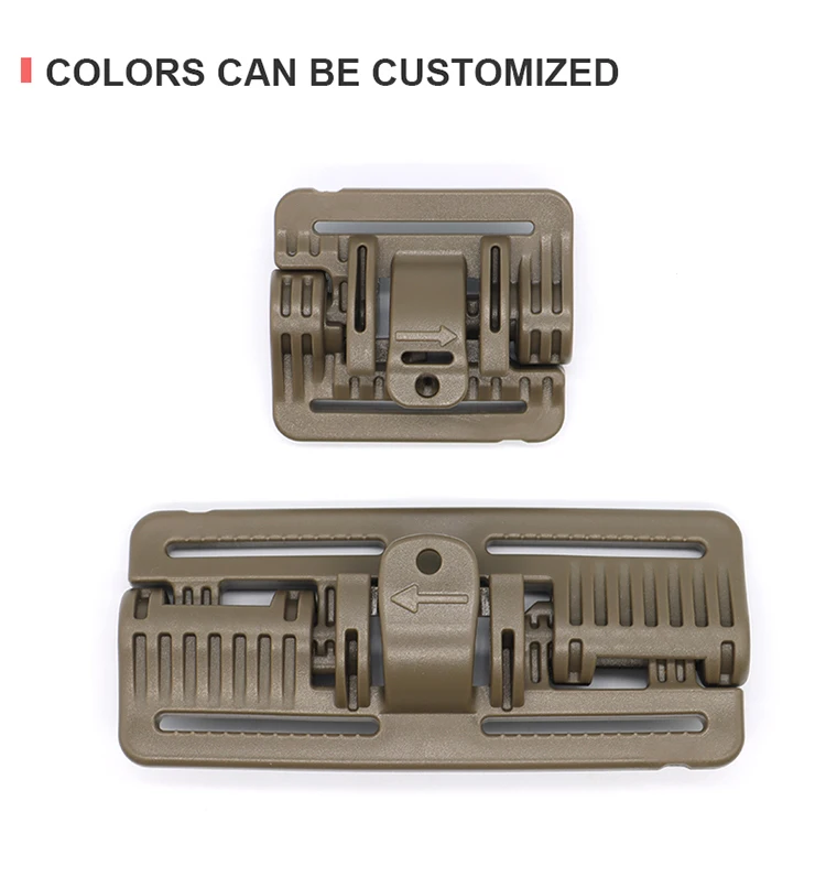 Plate Carrier Tactical Vest Accessories Molle Strip Module Strip Buckle