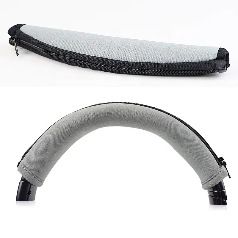 Headband Cover Replacement Headband Protector with Zipper for Bose SoundTrue OE2 Headphones Replacement Headband Cushion Pad