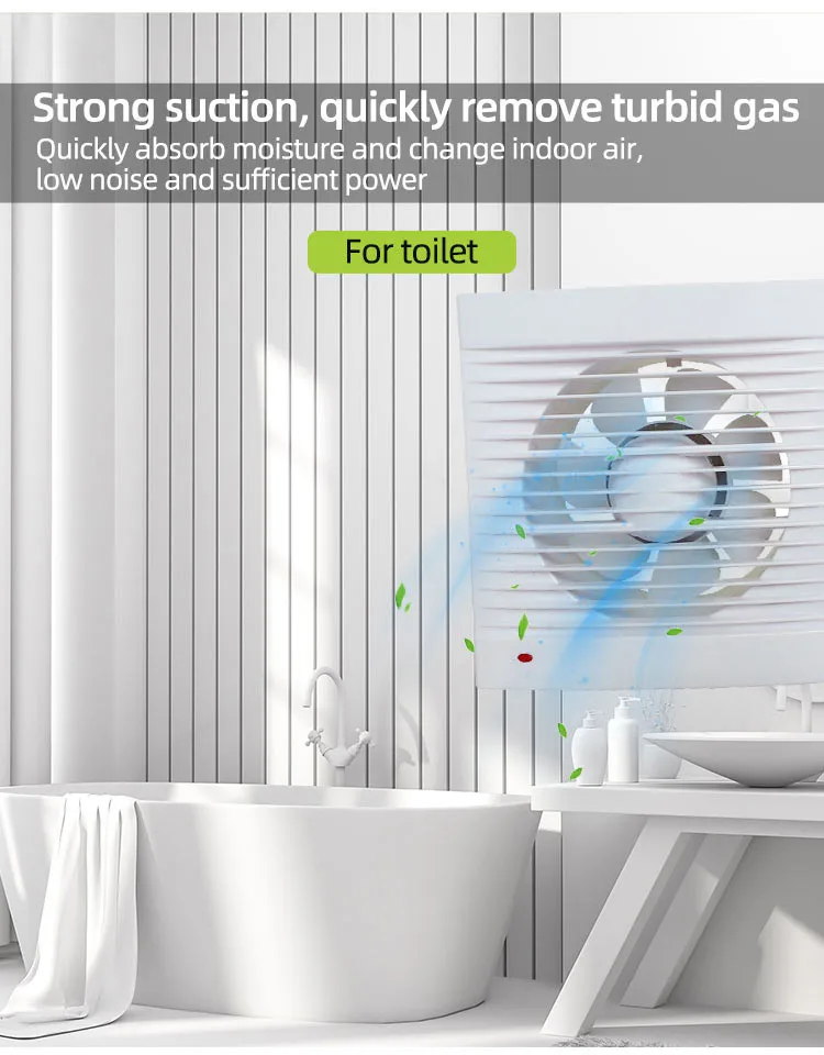 Bathroom Ceiling Extractor, Plastic, IPX2, Waterproof, 180m/h - detail 6