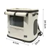 Stand-up cat backpack (beige)