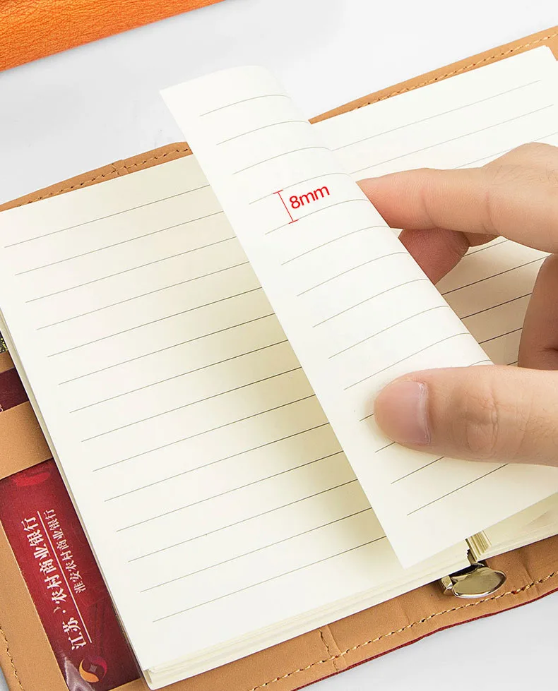 A5 Leather Organizer / Custom Personal Organizer / Journal Planner Hardcover Looseleaf Binding