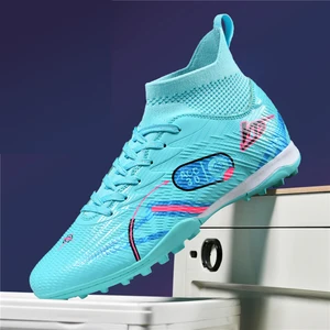 Big Boy AG/TF Mens Faux Fur Women Outdoor Soccer Shoes Football Cleats Soccer Cleats for Winter