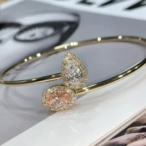 New 0.99ct Oval Diamond Tennis Bracelet - 18K Solid Gold (4.25g) Lab-Grown Bridal Jewelry with IGI Certification