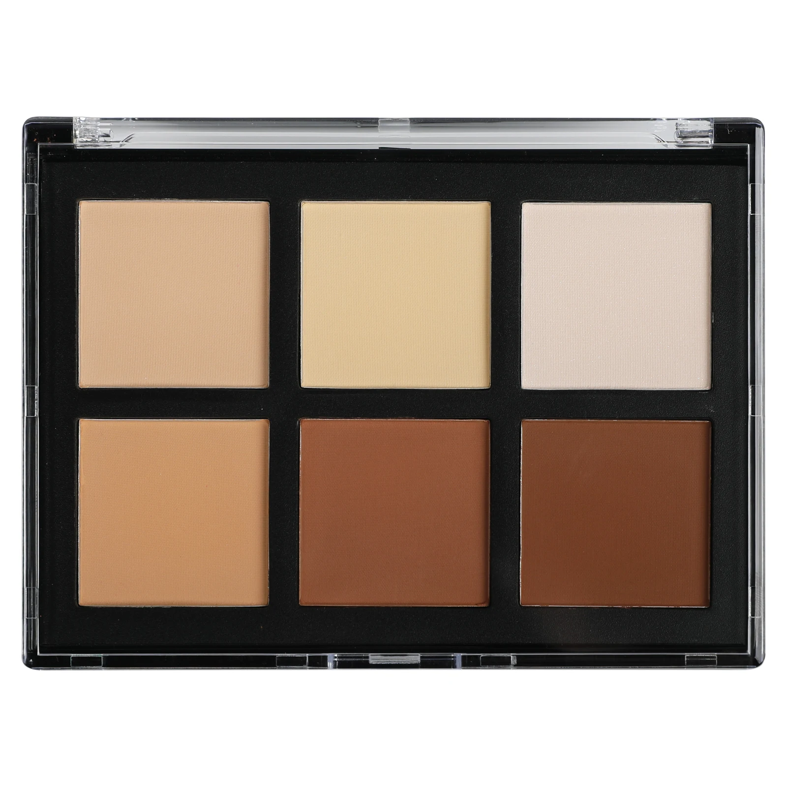 6 Color Makeup Contour Kit Cream Contour Kit and Highlighting Powder Palette
