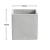 grigio # Vaso da 10 cm