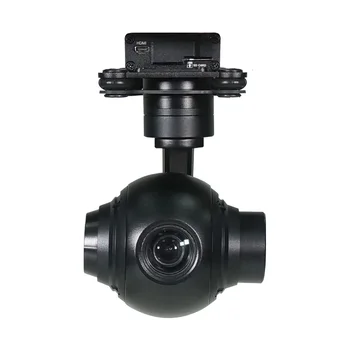 Foxtech SEEKER-10 V2 Gimbal Camera 3-Axis Stabilizer 2K 4MP 30X Hybrid Zoom HDR Starlight Night Vision Lightweight for UAV