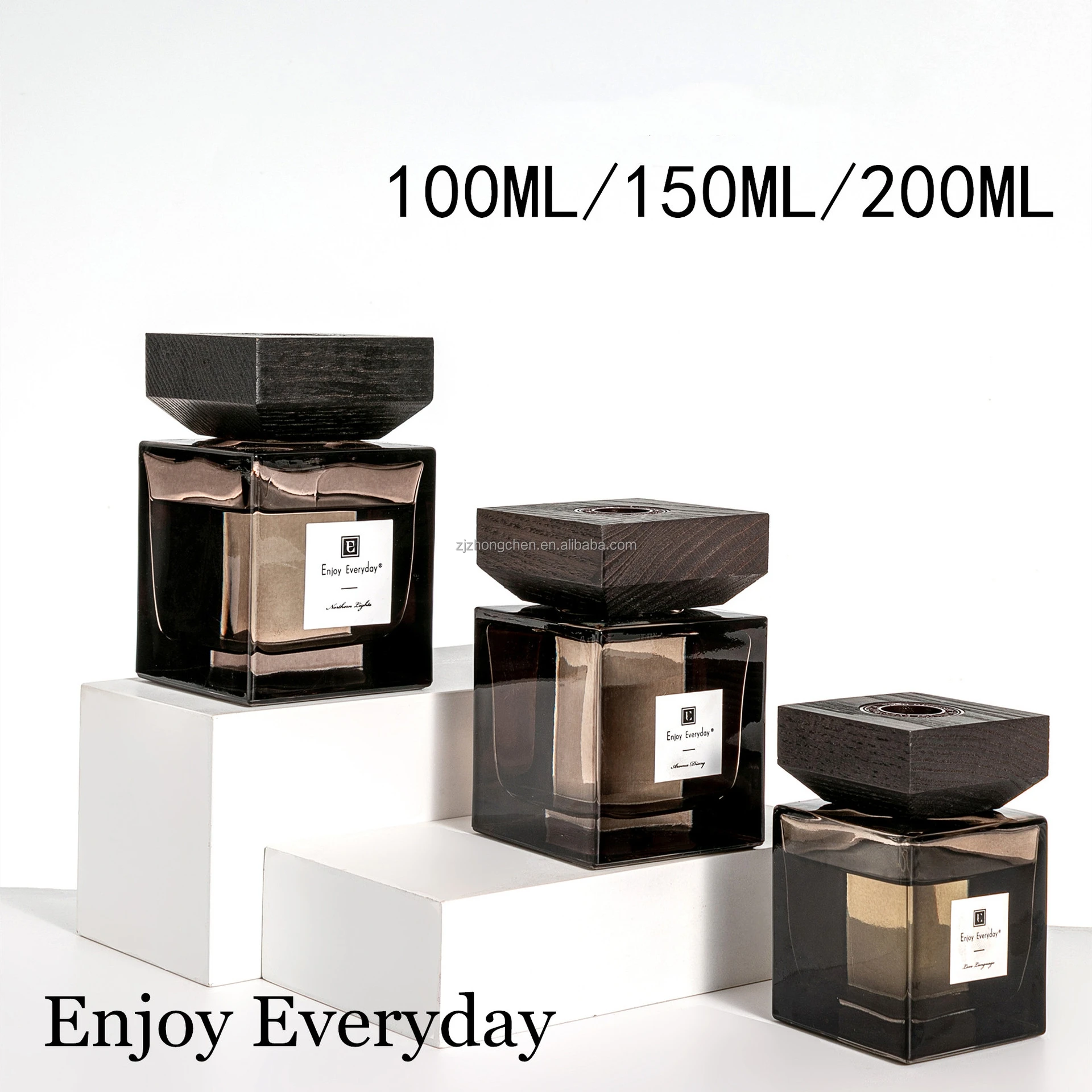 product enjoy everyday hot sale customized low moq 100ml 150ml love language scented glass oil perfume reed diffuser-3