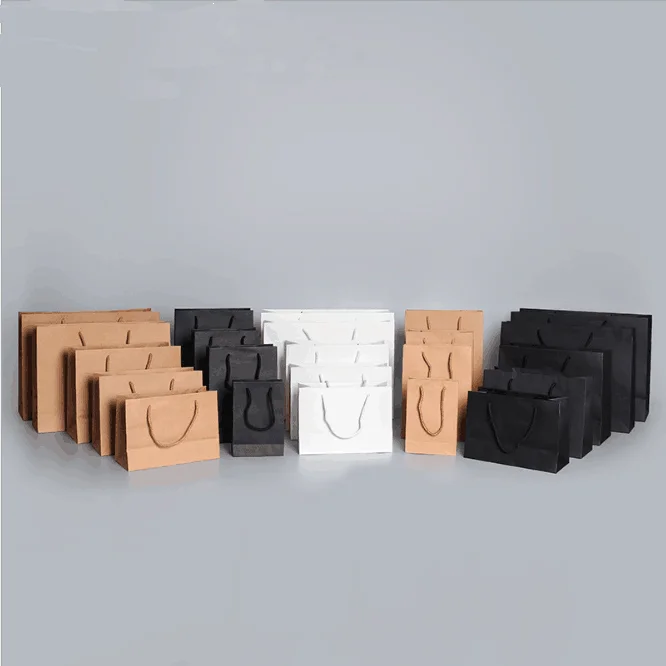 Blank Kraft Paper Bags