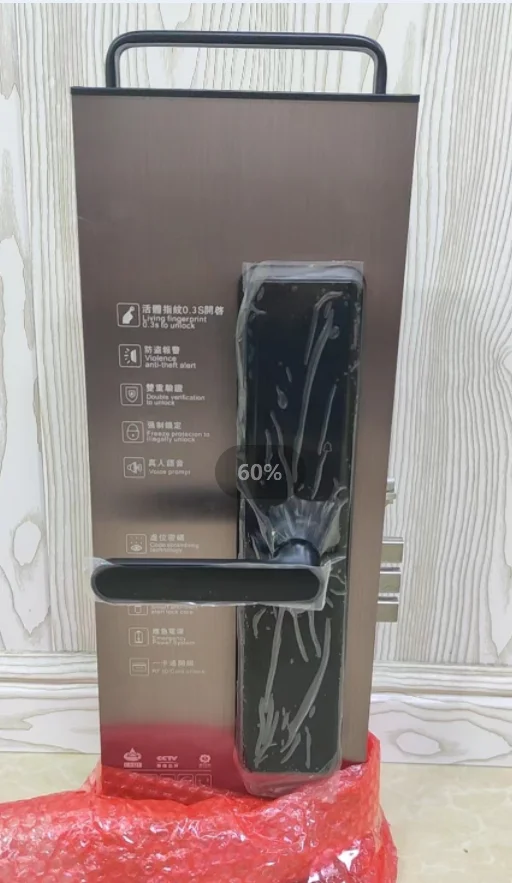 Tuya Serratura per Porte Smart WiFi con Impronte Digitali e Spioncino