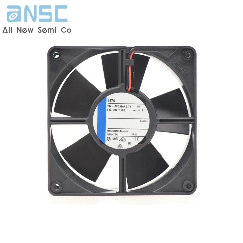 Original Axial flow fan 4374 24V 12CM Ventilation cooling fan