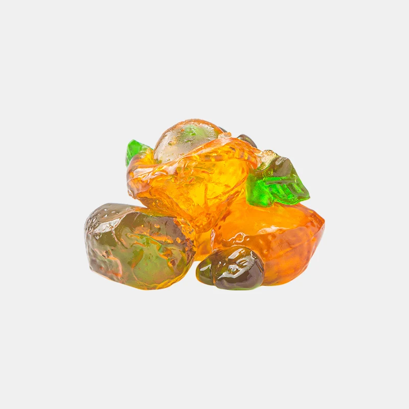 product wholesale mango gummy candy soft bonbons candy sweet halal mexican import edible gummies chinese peeling candy with bulk sweets914-5