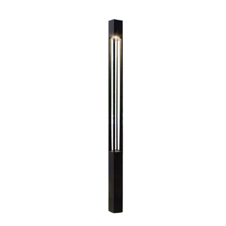 High Power 1M 2M 3M 4M Garden Post Lamp 20W 30W 50W LED Bollard Light