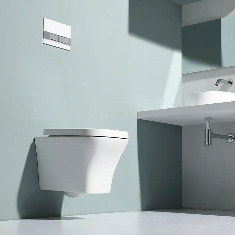 anti-stain stable and durable space-saving quiet and powerful flushing water efficiency ceramic wall hung toilet