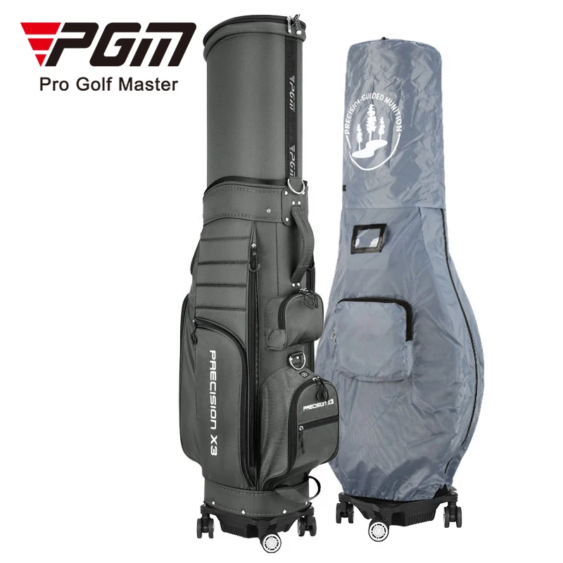 PGM QB062 Premium Golf Club Bags - Blue Designer Tour Golf Travel