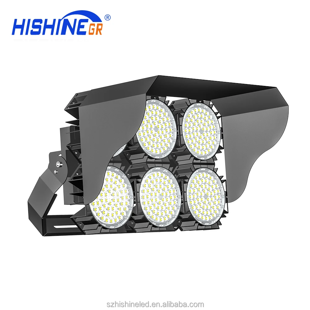 1300 Watt High Lumen Outdoor LED Floodlight IP66 Waterproof Ideal for Stadium, Football & Soccer Court, Arena Lighting