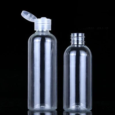 100ml 120ml 150ml 250ml 500ml 1L 1 Litre Transparent clear White PET Flip Top Cap Plastic Bottles with Flip Top Cap