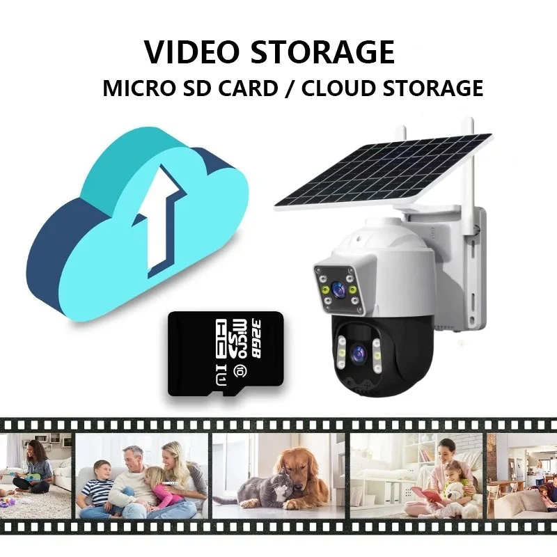 Solar Smart Camera +64G SDカード Amazon.com : Camcamp Solar Wireless Security Camera System