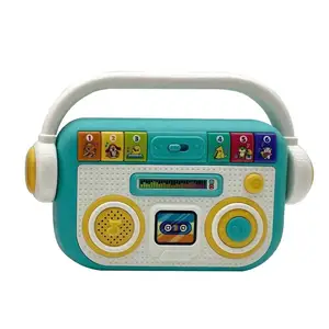 ITTL Baby Childhood Early Education Multi-functional Electronic Organ Recorder Animal Sound Musical Radio Infant Toys for Kids