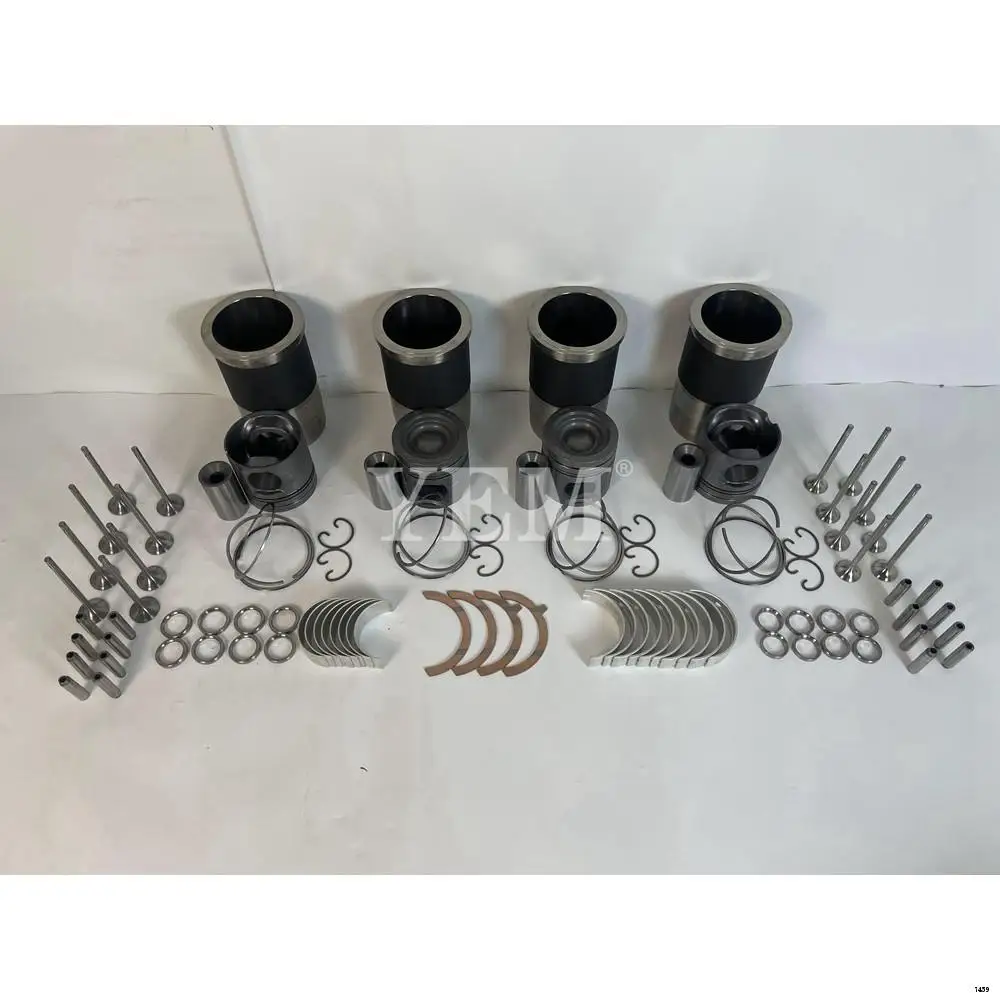 Overhaul Rebuild Kit With Piston Rings Liner Valve Bearings Fit for Liebherr R916 Aftermarket Spare Parts