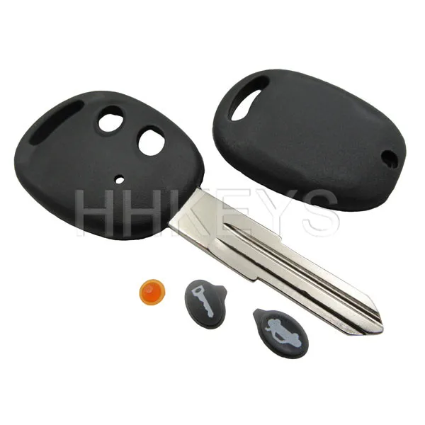 Chevrolet Aveo 2 Buttons Remote Key Shell With Right Blade No Logo