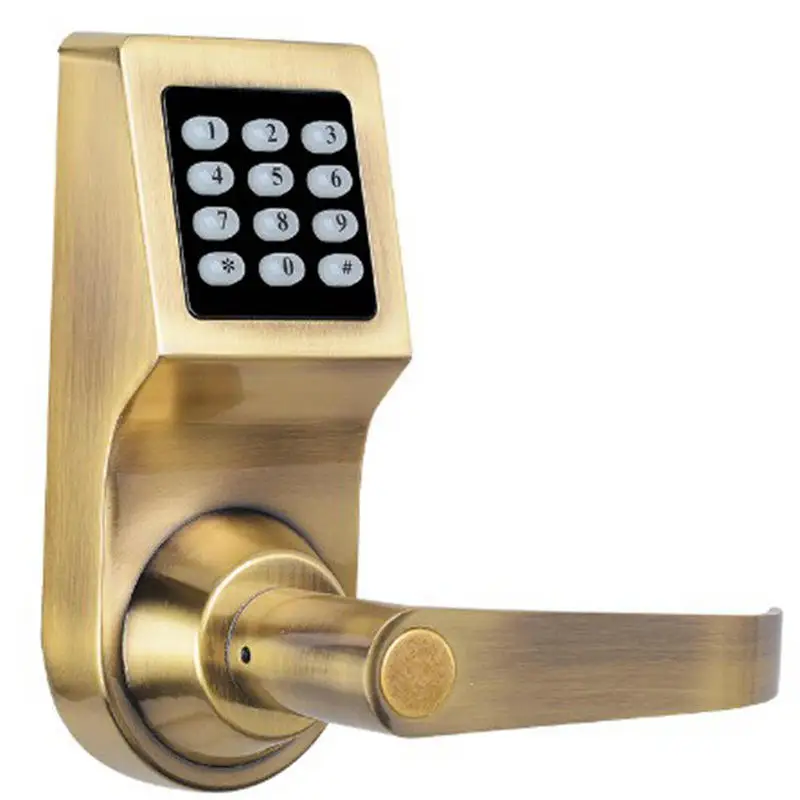Security Keyless Ttlock App Digital Smart Door Lock for Airbnb Apartment