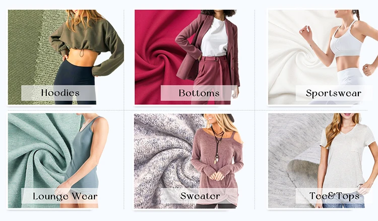 China Manufacturer OEM ODM Knitted Garment Fabric for Clothing, Textile & Raw Material/ manufacture