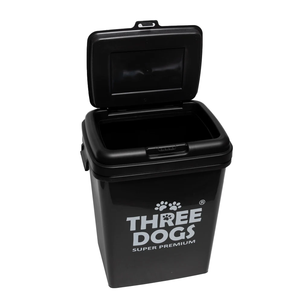Strobigo Pet Dog Food Storage Container Plastic Bucket Bin Dog Cat Food
