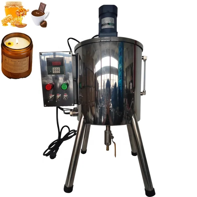 3.96GAL15L Lipstick Cosmetic Chocolate Hand Soap Heating And Mixing Tank Filling Machine Melting Filling Machines