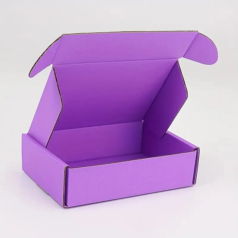 Factory Ready Stock White Mailer Gift Box For Gift Mailing Corrugated Mailer Express Paperboard Box supplier