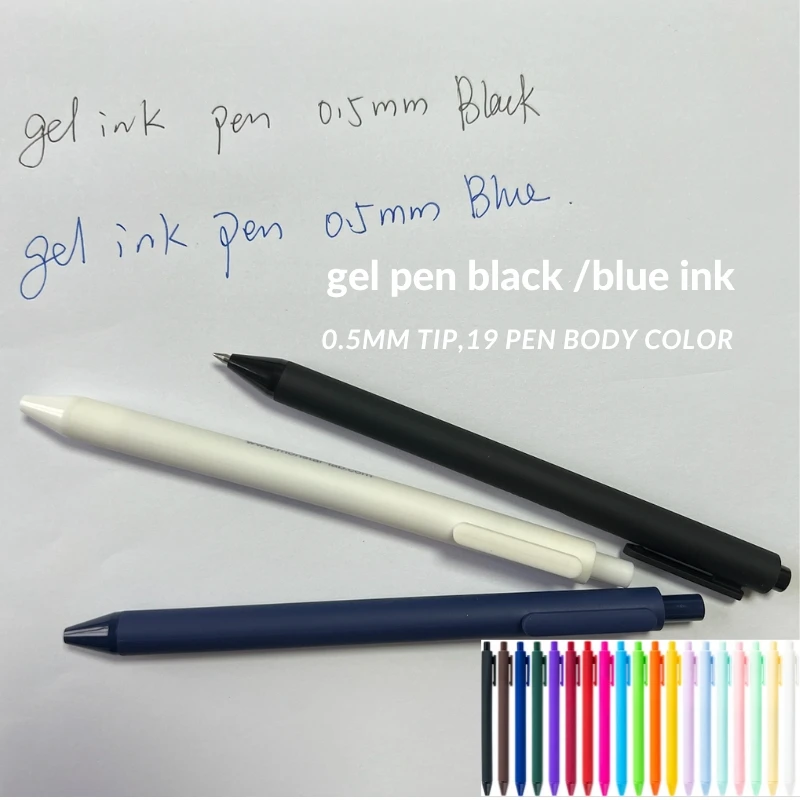 High Quality Low Moq Multi Color Retractable Gel Ink Pen Low Price