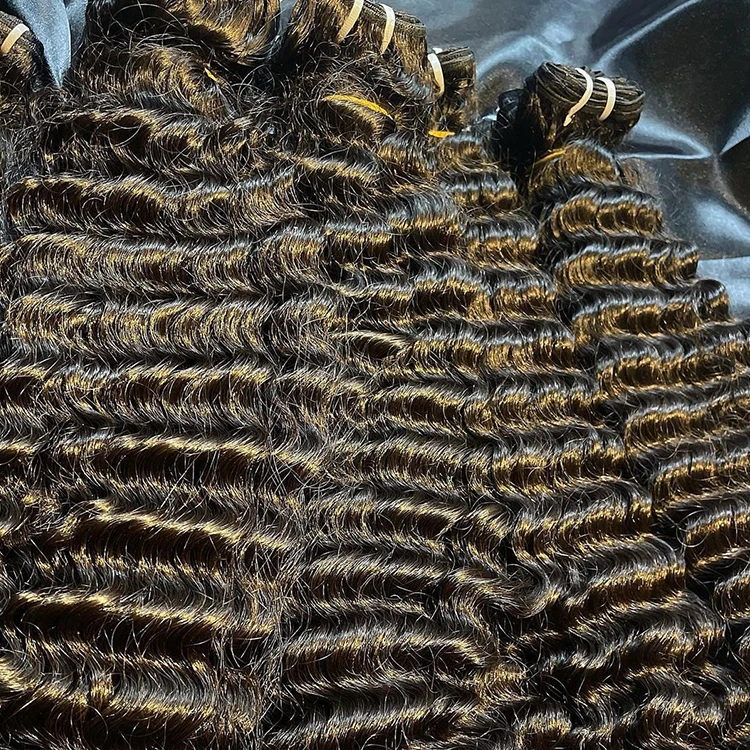 Raw Indian Temple Hair Bundle Vendor 100 Unprocessed Human Hair Weft