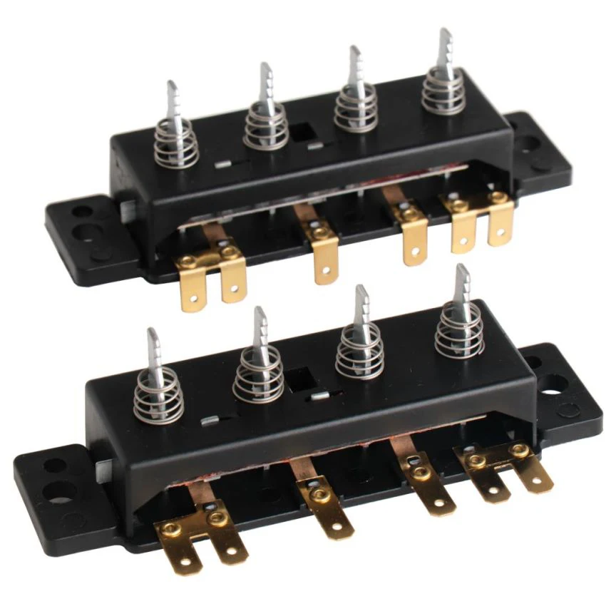 5 Keys Range Hood Keyboard Switch Plastic Brass Electronic Inserting Wire Type 3A Max. Current 250V Max. for Home Appliance