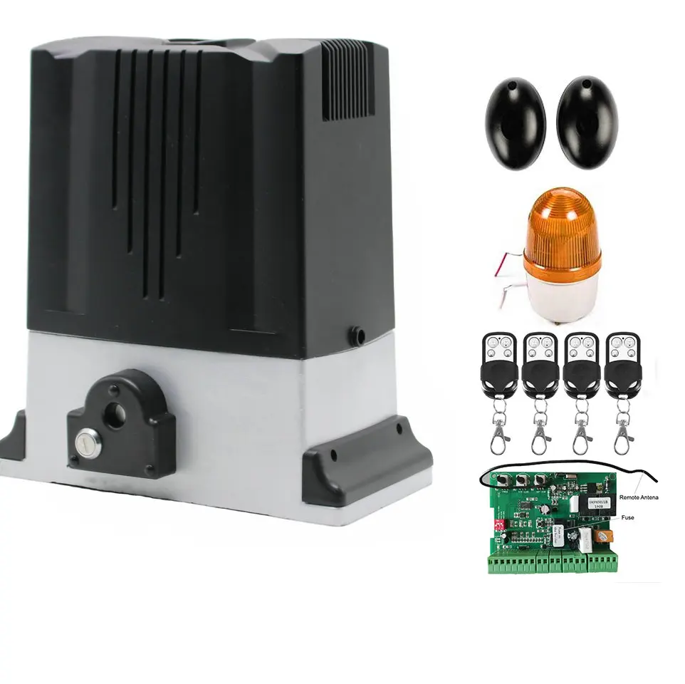 Easy Install 1500KG SFG21 Remote Control Heavy Duty Automatic Door Operators Steel Sliding Gate Motor
