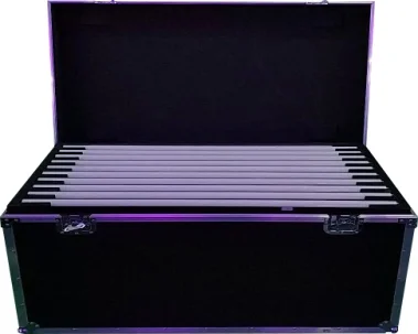 Custom Light Flight case for LED Pixel Tube Stage Lighting Flight case