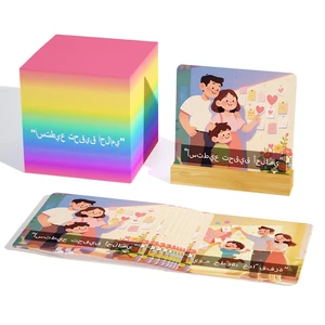 Wholesale High Quality Children's Encouragement Card Affirming Postcard Manufacture Printing Children's Mental Health Card