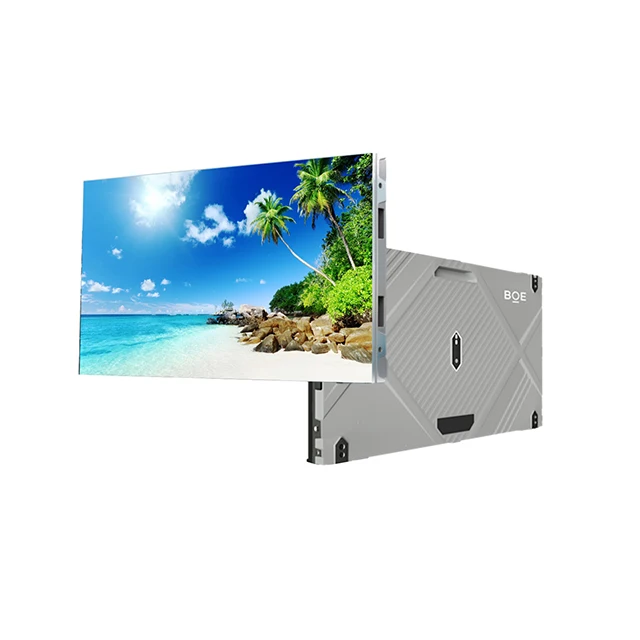 P1.2 indoor LED full-color screen compressed aluminum cabinet and high refresh rate module suitable for meeting rooms