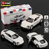 Porsche Taycan Turbo in bianco