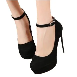 Escarpins à Talons Hauts Femme Mary Jane - Boucle Réglable, Style élégant Pour Robe De Fête, Mariage Ou Bureau - 5