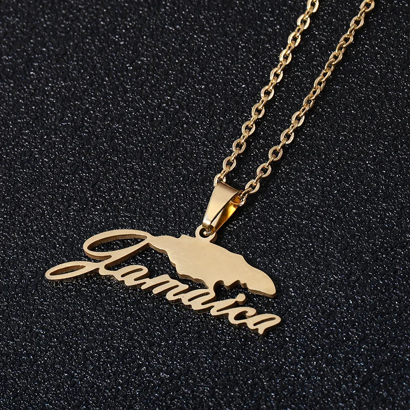 Map Necklace
