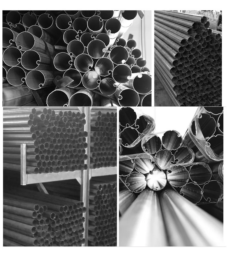 Galvanized Steel /aluminum Tubes For Awnings,Awning Pipes,Keyway Tube