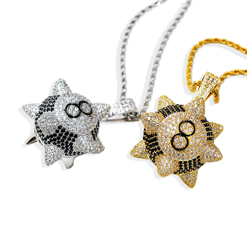 hip hop jewelry cz meteor hammer| Alibaba.com