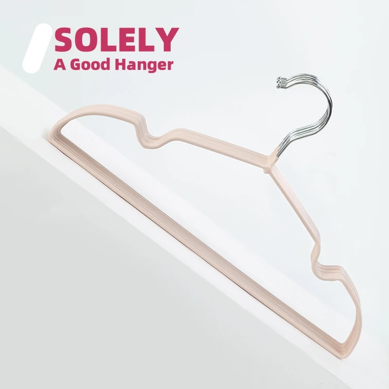 Top grade high quality plastic coated hanger 12