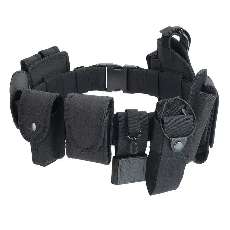 Sport Enthusiasts Quick-release Buckle Modular Equipment Tactical Belts Multifunctional Oxford Camping Tactic Waist Belt